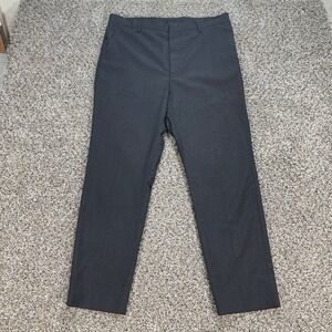 Prada Milano Men's 36x28 Virgin Wool Dress Pants Trousers Charcoal Gray